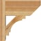 Ekena Millwork Merced Slat Rough Sawn Outlooker, Western Red Cedar, 8"W x 16"D x 16"H OUT08X16X16MRC06RWR - alternate 4